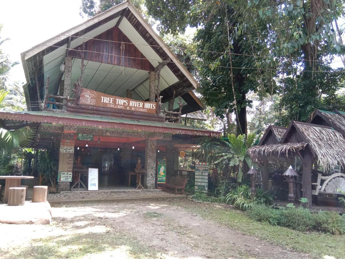 Tree Tops River Huts Khao Sok National Park Exterior photo