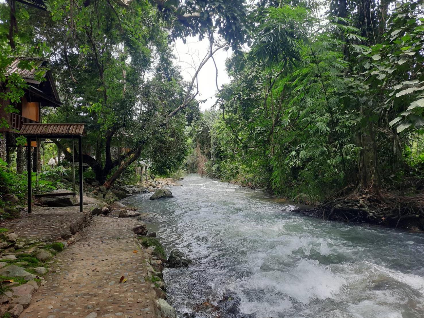 Tree Tops River Huts Khao Sok National Park Exterior photo